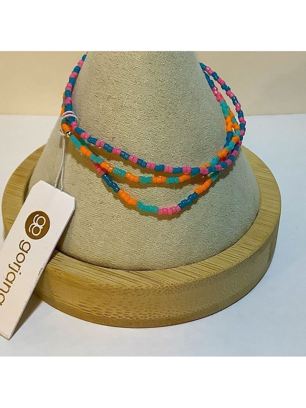Gorjana Gigi Stripes Miami Bracelet Set Of 3 New